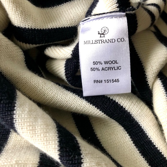 (Retail $320) M Millstrand Co “Adrie” Pullover Striped Sweater - Picture 9 of 12